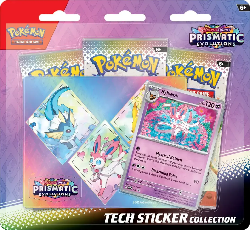 Prismatic Evolution Sticker Collection Pokemon TCG