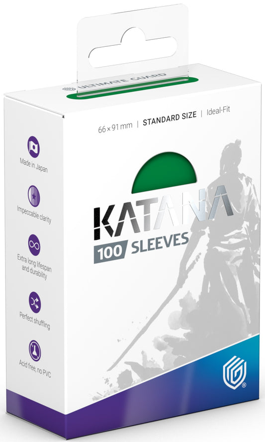 Ultimate Guard - Katana Standard Size Sleeves 100ct - Jade Garden