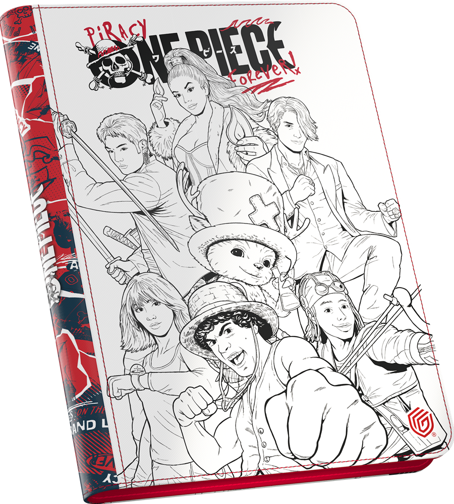 Ultimate Guard Zipfolio Strawhat Crew Sketch 18pkt