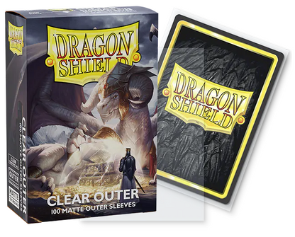 Dragon Shield Matte Clear Outer Sleeves 100ct