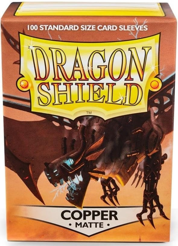 Dragon Shield Matte Copper Sleeves 100ct