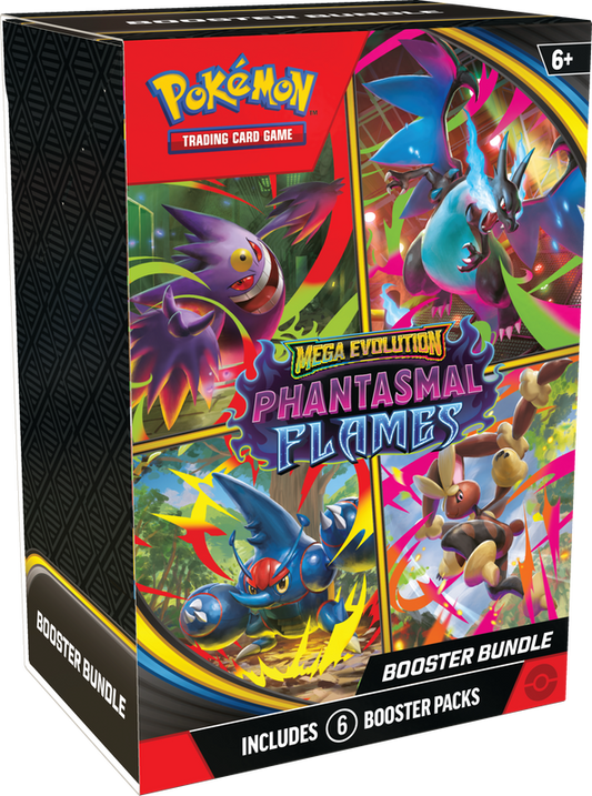 WAVE 2 Phantasmal Flames Booster Bundle Pokemon TCG