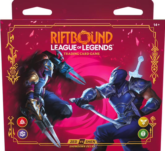 Zed Vs Shen Vendetta Showdown Decks