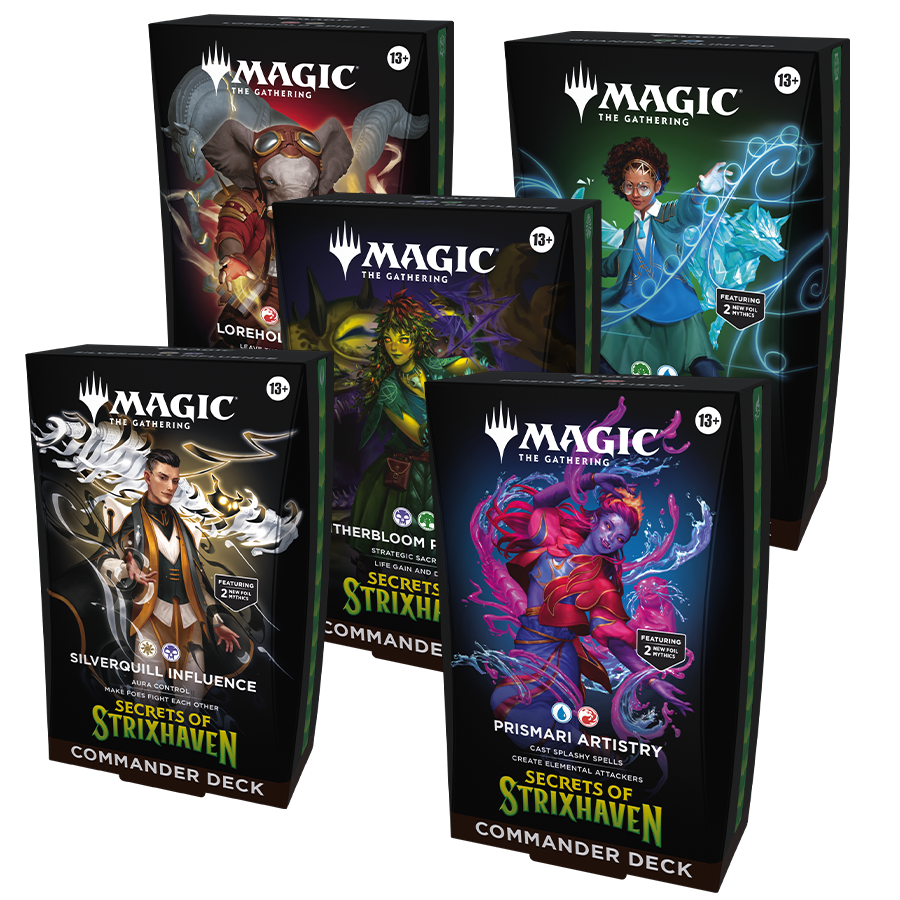 Secrets of Strixhaven Commander Decks