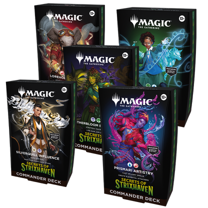 Secrets of Strixhaven Commander Decks