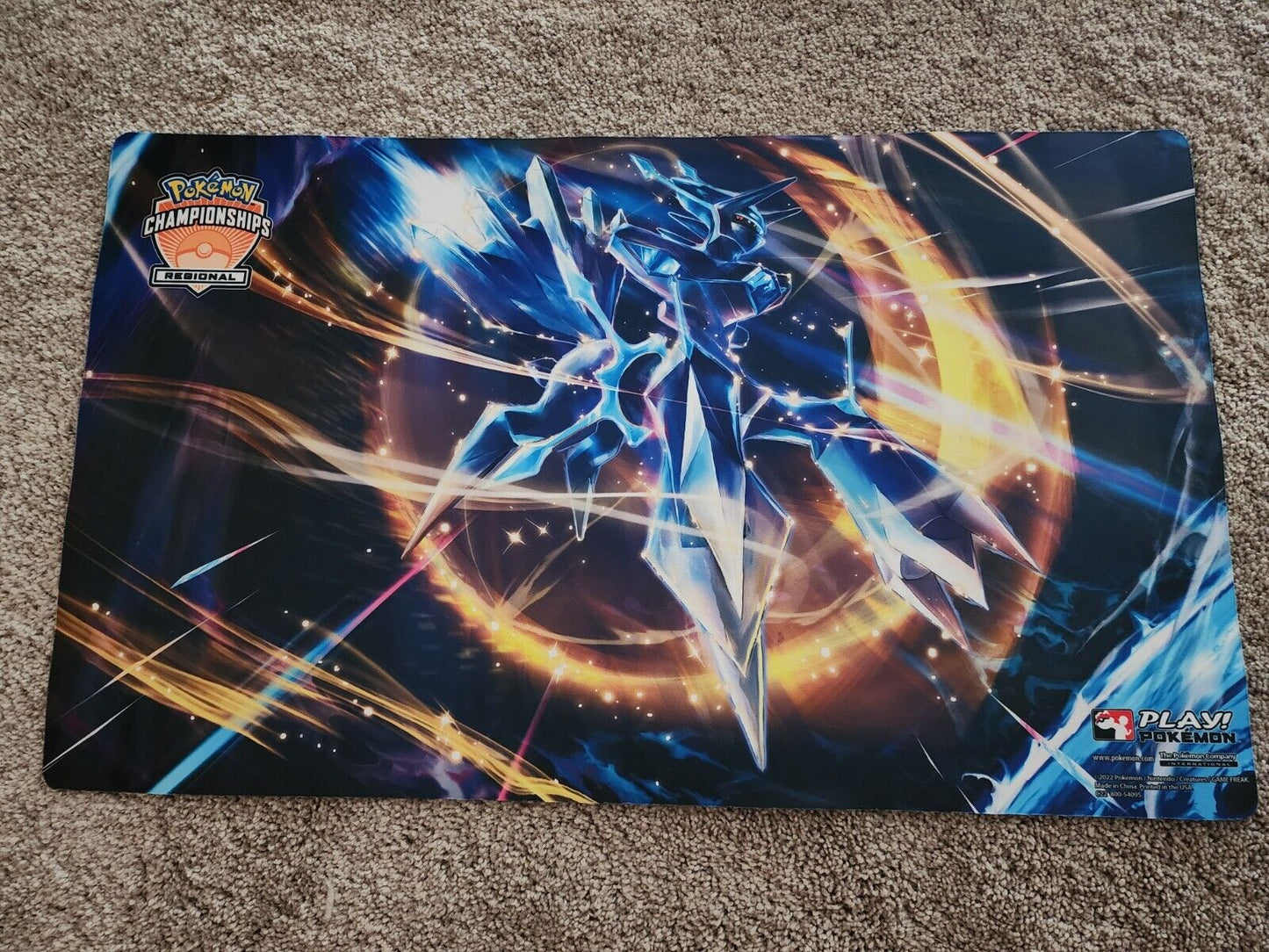 Orgin Forme Dialga Pokemon Regional Championships Playmat