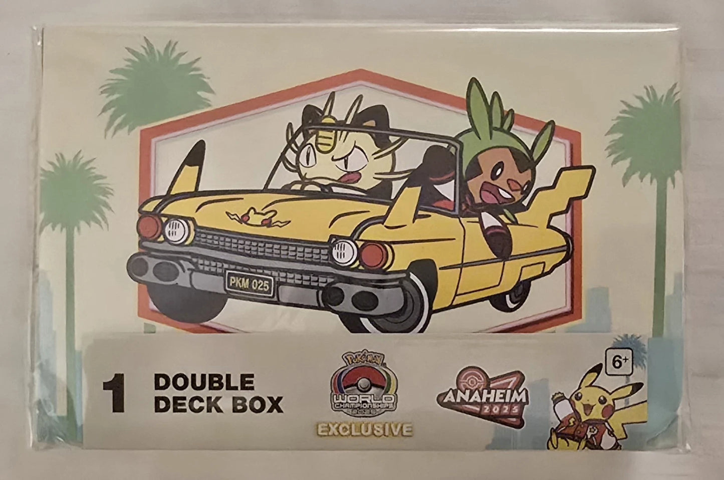 Meowth & Chespin Double Deckbox Pokemon World Championships 2025