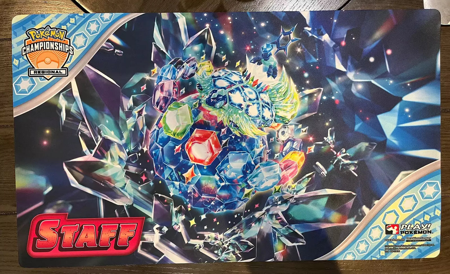 Terapagoss STAFF Pokémon Regional Championships Playmat