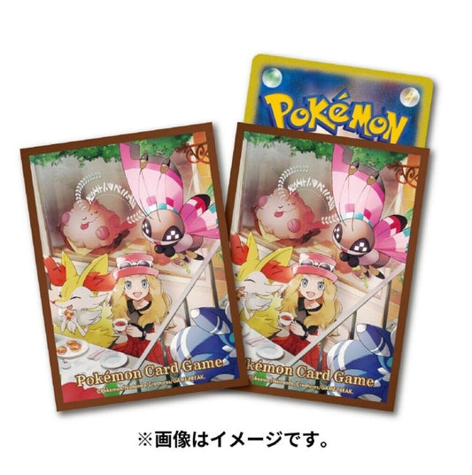 Cafe Serena Pokémon Center Japan 2022 Sleeves 64 Pack