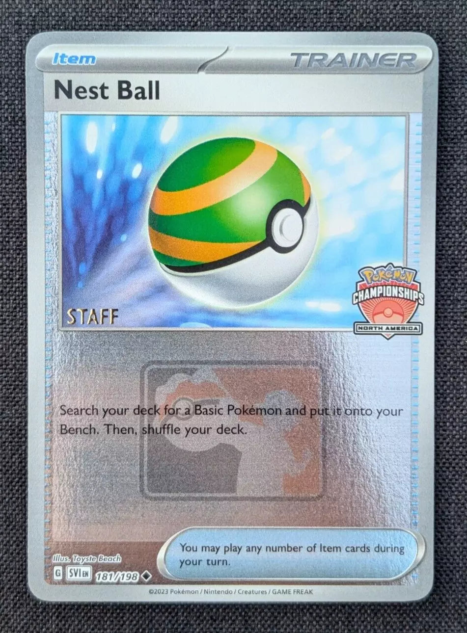 Nest Ball - STAFF North America Internationals NAIC Promo - 181/198