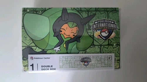 Pokemon Internationals 2025 Exclusive Double Deck Box Ogerpon