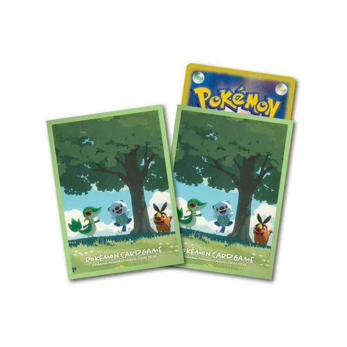 Snivy, Oshawott & Tepig Sleeves Pokemon Center Japan 2025 64pack