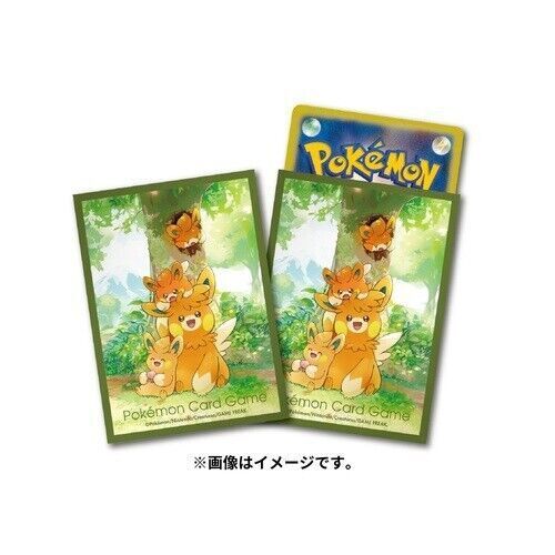 Pawmot Family Pokemon Center Japan 2023 Sleeves 64 Pack