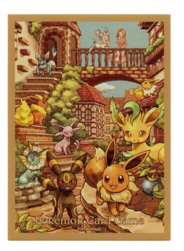 Eevee Heroes Pokemon Center Japan Sleeves 64 pack