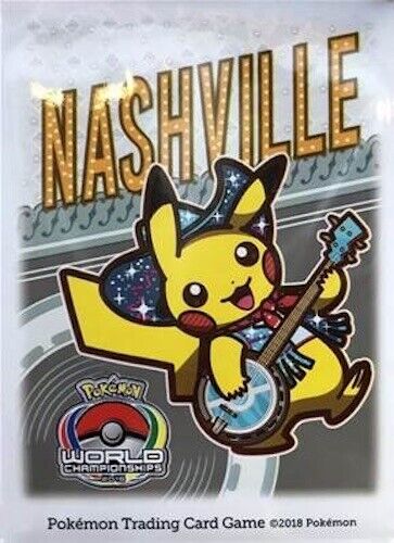 Nashville Competitor Sleeves 2018 Pokemon World Championship 65 pack