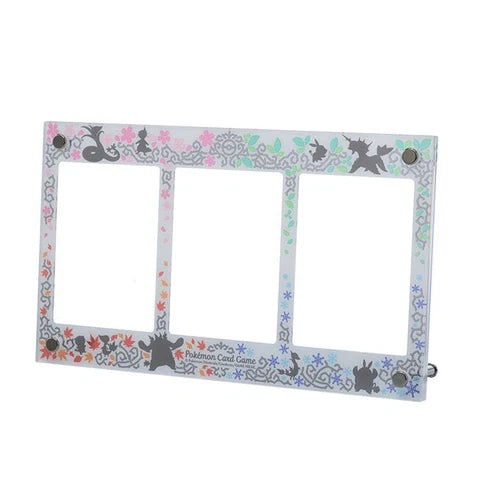 Path of Evolution Triple Display Frame Pokemon Center Japan 2025