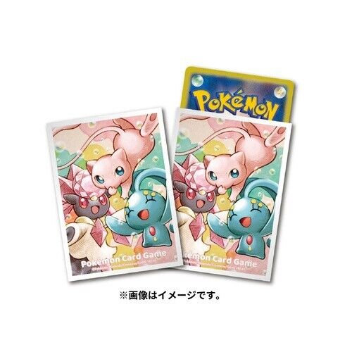 Mew, Manaphy & Diancie Pokemon Center Japan 2022 Sleeves 64 Pack