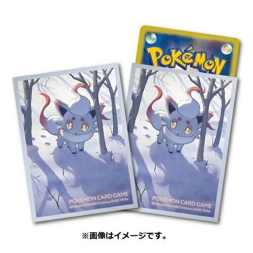 Hisuian Zorua Winter Pokemon Center Japan 2022 Sleeves 64 pack