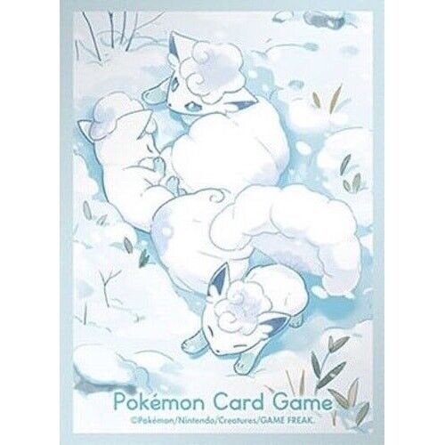 Alolan Vulpix In The Snow Pokemon Center 2022 Sleeves 64 Pack