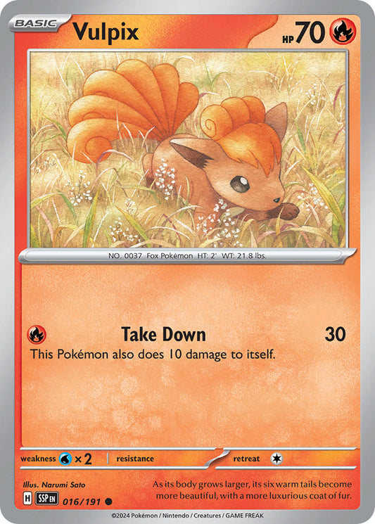 Vulpix - 16/191 Surging Sparks