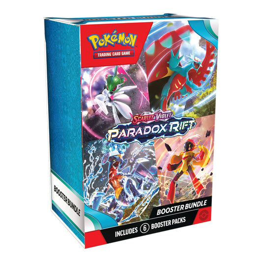 Pokemon Scarlet & Violet Paradox Rift 6 Pack Booster Bundle