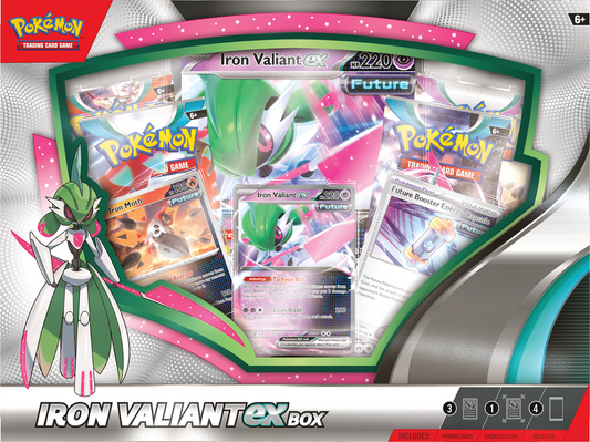 Pokemon Iron Valiant ex Collection Box