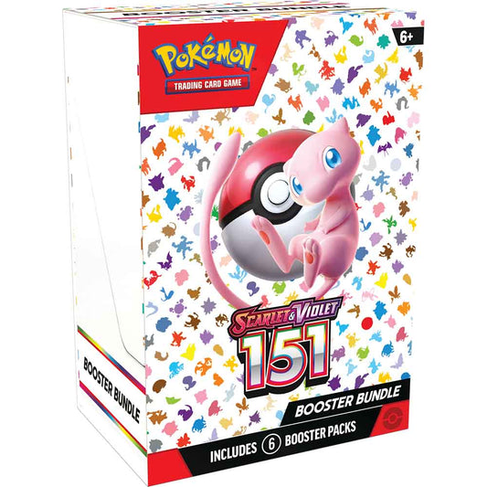 Pokemon Scarlet & Violet 151 6 Pack Booster Bundle