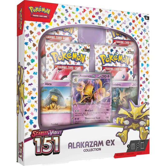 Pokemon Scarlet & Violet 151 Alakazam ex Collection