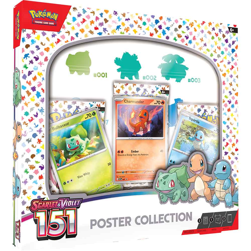 Pokemon Scarlet & Violet 151 Poster Collection